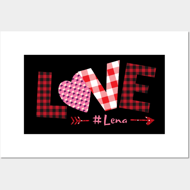 Love Lena Wall Art by MartaBudzenPL